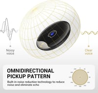 TONOR TM20 USB Konferencia Mikrofon 360°-os Hangrögzítéssel, Némító Gombbal 4