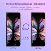 Samsung Galaxy Z Fold 4 5G ujjlenyomatmentes képernyő- és hátlapvédő fólia, 2 db 5