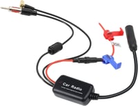 DAB/FM autórádió antennajelerősítő, 12V - utólag beszerelhető rádiókhoz 7