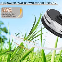 Yweller 6 db pótdob szett Parkside LIDL fűszegélynyíróhoz, PRT 550 A1-A5, B6 és PRTA 20-Li B2, C3 modellekhez, 1,6 mm-es damillal 6