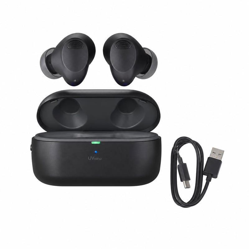 LG Tone Free T90S True Wireless Bluetooth fülhallgató Dolby Atmos — hibás, alkatrésznek: töltés után nem reagál (állapot: lásd a 2. képet)