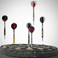 KOTO Professzionális Darts Szőnyeg - Piros, 285x80 cm, Csúszásmentes, Dobóvonal Jelzővel, Eredményjelzővel, Padló és Nyíl Védelem 14