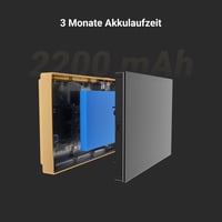 EZVIZ CP2 WiFi Ajtókamera 4,3" Színes Kijelzővel - 1080p Vezeték Nélküli Videós Kaputelefon 146° Látószöggel, 2200 mAh Akkumulátorral, Arany 9