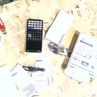 Casio FX-CG50 grafičko računalo, zaslon u boji, crno — neispravno, za dijelove/popravak (stanje: vidi 2. sliku) 2