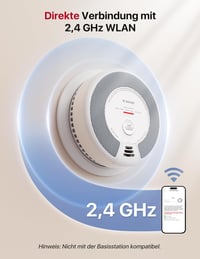 X-Sense WiFi-s Füst és Szénmonoxid Érzékelő, Cserélhető Elemmel, 2-in-1 Intelligens Kombinált Detektor, X-Sense Home Biztonsági Applikációva 3