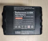 Makita 18V 5.5Ah akkumulátor 2db, LED-es, BL1860B kompatibilis 8