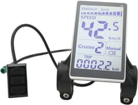 Yosoo univerzális e-bike LCD kijelző, 24-60V, 31,8/22,2mm kormányra 2