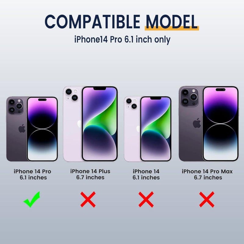 iPhone 14 Pro Katonai Zöld Mágneses Gyűrűs Tok Kameravédővel
