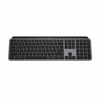 Tastatură și mouse wireless Logitech MX Keys S Combo pentru Mac — lipsește mouse-ul, suportul pentru încheieturi și receptorul (stare: vezi a 2-a imagine) 1