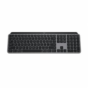Tastatură și mouse wireless Logitech MX Keys S Combo pentru Mac — lipsește mouse-ul, suportul pentru încheieturi și receptorul (stare: vezi a 2-a imagine)