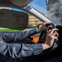 LOTUS POWER Dupla rétegű autós napellenző - Univerzális, PVC-s, 2 db-os szett 5