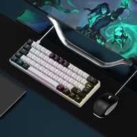 ZIYOU LANG 60% Kompakt RGB Mechanikus Gamer Billentyűzet, Kék Kapcsolók, PC/PS4/Xbox 6