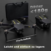 TTROARDS TT19 Drón Kamerával - Kefenélküli Motor, 180° Akadályérzékelés, Állítható Lencse, Szélvédelem, 1080p Felvétel, Összecsukható Mini D 7