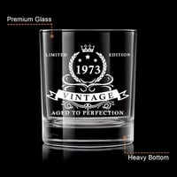 Prémium Whiskey Pohár Szett Fa Dobozban - 51. Születésnapi Ajándék Férfiaknak 4