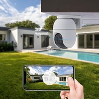 EZVIZ C8c 2MP Kültéri WiFi Biztonsági Kamera Szett (2db) - 360° Panoráma, Személyérzékelés, Követés, Színes Éjjellátás, Kétirányú Hang, Időj 3