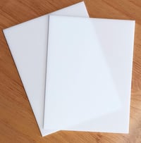 Goya Print Opál Fehér Akril Üveglap 3mm - A4 Méretű Műanyag Lap 2db-os Csomag - Metakrilát Tábla Dekorációhoz, Barkácsoláshoz 1