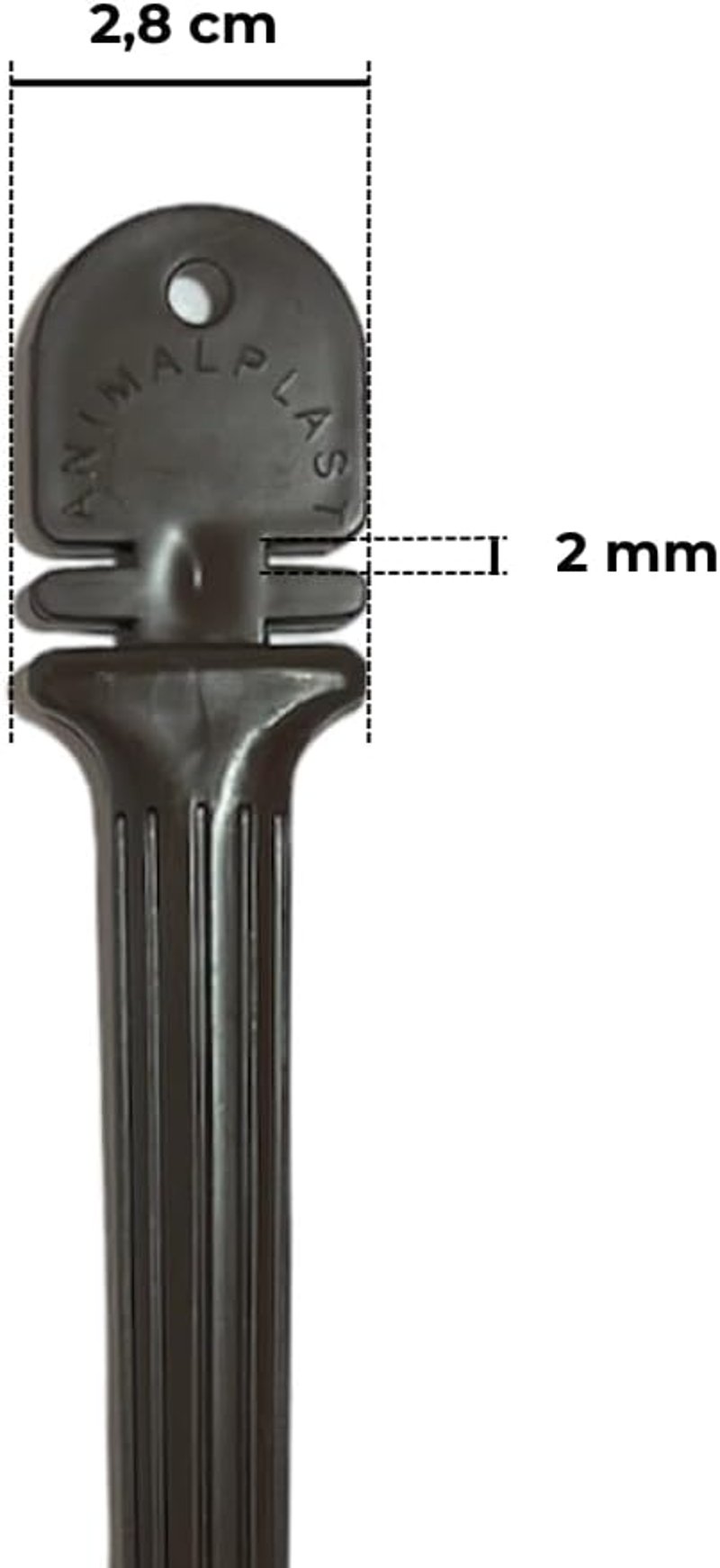 ANIMALPLAST 10 db Hullámos Madárülőke Szett - 30 cm Barna Műanyag Ülőrudak Kalitkába Kis és Közepes Madaraknak - brown