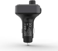 Nulaxy 54W Bluetooth 5.3 FM Transzmitter Autóba - 4 Töltőporttal (PD 36W & QC3.0 18W), 5 Színű LED Háttérvilágítás, Mélyhangzású Lejátszó, K 9