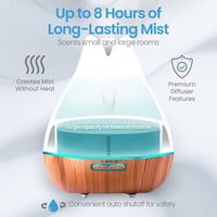Pure Daily Care Aromaterápiás Diffúzor Szett 20 Illóolajjal és 7 Fénybeállítással 5