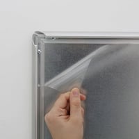 Újracsomagolt 5db-os A1 méretű Hirdető Tábla Fólia készlet, 0,4 mm vastag 4