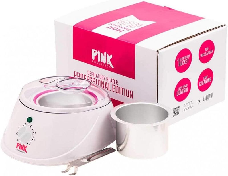Használt PINK gyantamelegítő gép, 450 ml-es, paraffinhoz is