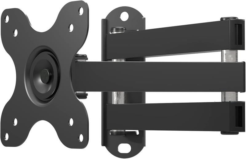 SUPTEK Falra szerelhető TV tartó 13-30" LED/LCD képernyőkhöz, dönthető, 15kg-ig
