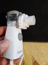 Inhalator portabil Beurer IH 57 cu acumulator, nebulizator silențios pentru acasă și călătorii - utilizat (stare: vezi imaginea nr. 2) 2
