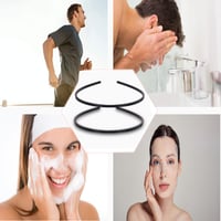 CCLKHY 2 db Hajpánt Műanyag Fogakkal 6mm Széles DIY Fejpánt Szett 12
