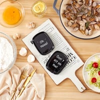 Swuut Kerámia Kanáltartó Szett 2 db - Fekete Edényalátét Konyhai Eszközökhöz, Spatulához, Fogóhoz, Mosogatógépben Mosható, Tűzhelyhez és Pul 3