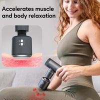 arboleaf Mini Masszázspisztoly Hő és Hideg Funkcióval - 3200 RPM Izomfeszültség Oldó Masszírozó Készülék USB-C Töltéssel, Erős Akkumulátorra 4