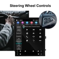 9.7" Android 13 Autórádió CarPlay GPS Navigáció WiFi Bluetooth Quad-core 4
