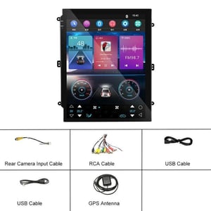 9,7" Android 13 Autoradio CarPlay GPS Navigacija WiFi Bluetooth Četverojezgreni