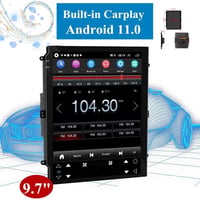 9.7" Android 13 Autórádió CarPlay GPS Navigáció WiFi Bluetooth Quad-core 2