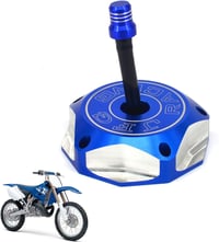 Yamaha és Kawasaki motorokhoz kék tankdekni szellőzővel - YZ, WR, KX, KLX, KFX sorozatokhoz 1