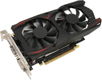 ASHATA GTX1050Ti 4GB DDR5 128Bit Gamer Videokártya Kettős Ventilátorral - PC Számítógéphez VGA/DVI/HDMI Csatlakozással 1
