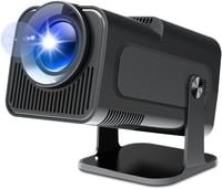 Magcubic HY320 Hordozható Projektor 4K Natív 1080P 10000 Lumen WiFi 6 Bluetooth 5.0 180° Forgatható Automatikus Keystone Android 11.0 Fekete 1
