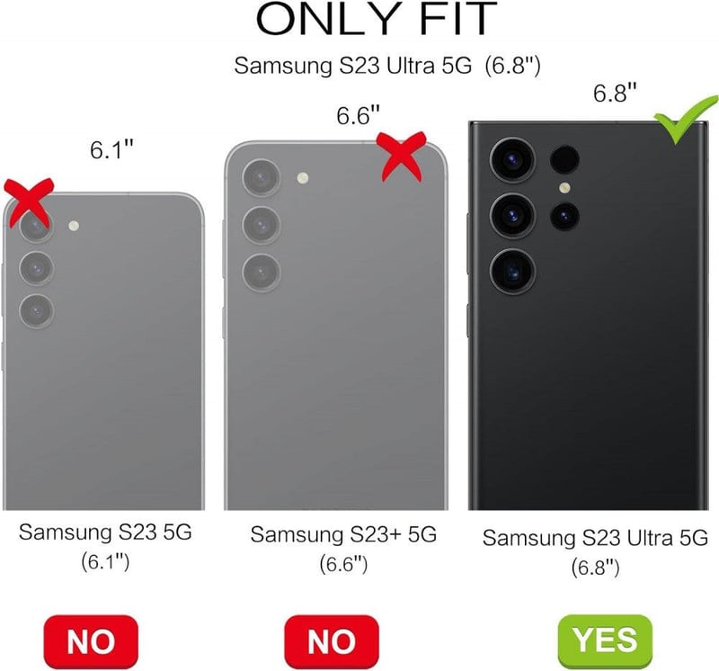 Samsung Galaxy S23 Ultra 5G átlátszó védőtok - Ütésálló, karcmentes TPU