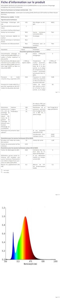 CRLL Modern Állólámpa Nappali Szobába - 18W, 3 Színhőmérséklet, 3 G9 Izzó, Lábkapcsoló, Szembarát Fehér Ernyő, Fekete Kivitel, Hálószobába,  10