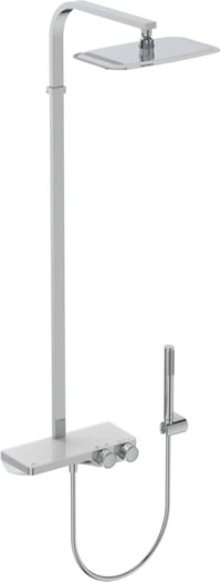 Ideal Standard Ceratherm S200 A7332AA Felszerelhető Zuhanyszett - Króm Kivitel, Sárgaréz Anyag, Fali Rögzítésű Zuhanyrendszer 1