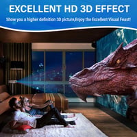 TOUMEI 3D Szemüveg - Virtuális Valóság Élmény, Filmekhez és Játékokhoz, 4.2/5 Értékelés 3