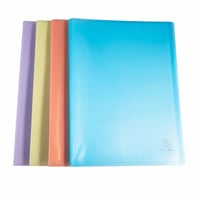 Set 4 mape cu dosare Exacompta Chromaline Pastel 88570E - 50 folii, A4, 24x32 cm, culori pastel asortate, reciclat 2