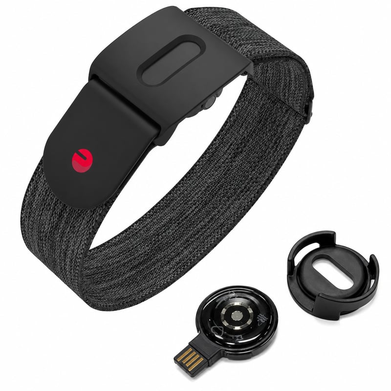 Senzor optic de monitorizare a ritmului cardiac Polar Verity Sense Bluetooth și ANT+ | Mod înot, memorie internă — fără cablu de încărcare (stare: vezi imaginea a 2-a)