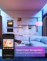 Aigostar Alexa WiFi okosizzó E27 15W RGB, Alexa/Google Home kompatibilis, 4 db 7