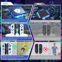 Bonacell vezeték nélküli RGB kontroller Switch-hez, LED/Turbo/Ébresztés funkcióval 7