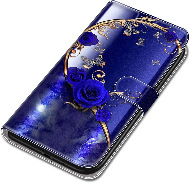 Samsung S21 FE Pillangós Mágneses Bőrtok 5G/4G Kompatibilis
