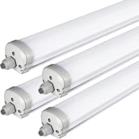 ZONE LED 4 db-os IP65 Vízálló LED Lámpa Szett - 120 cm, 36W, 4320 Lumen, Hideg Fehér 6500K, Pince és Nedves Helyiség Világítás, Kültéri-Belt 1