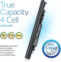 NinjaBatt HP laptop akkumulátor - 2200mAh, Pavilion 250 G6, 255 G6 kompatibilis 5