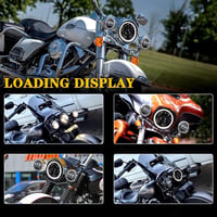 SKUNTUGUANG 7 Inch Harley Daymaker LED fényszóró + 4,5 Inch ködlámpa szett 7