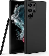Samsung Galaxy S22 Ultra 5G Vékony Fekete TPU Védőtok 1