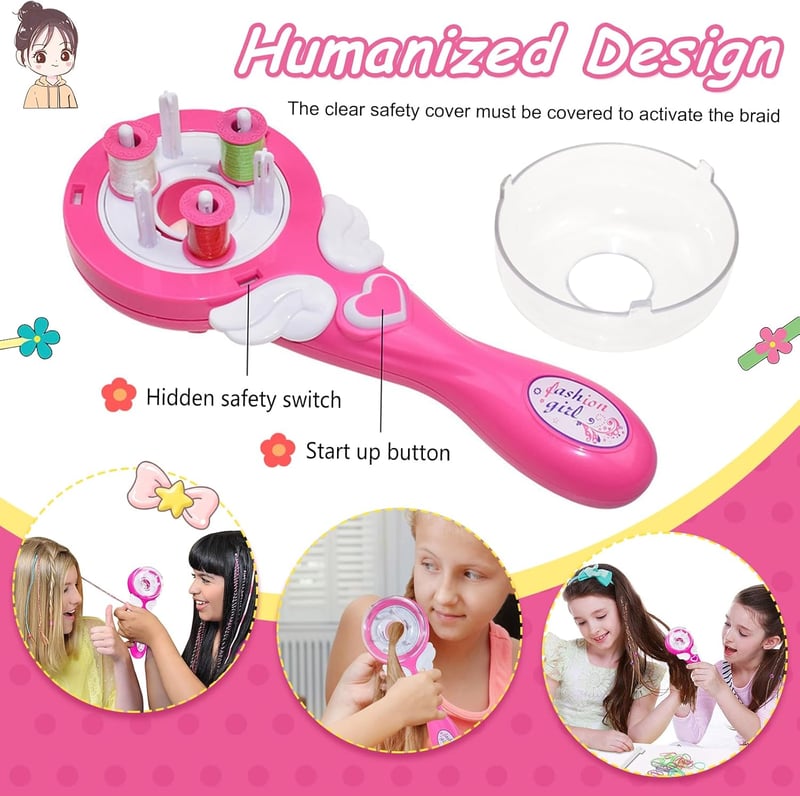 Automata hajfonó gép lányoknak - DIY hajformázó eszköz